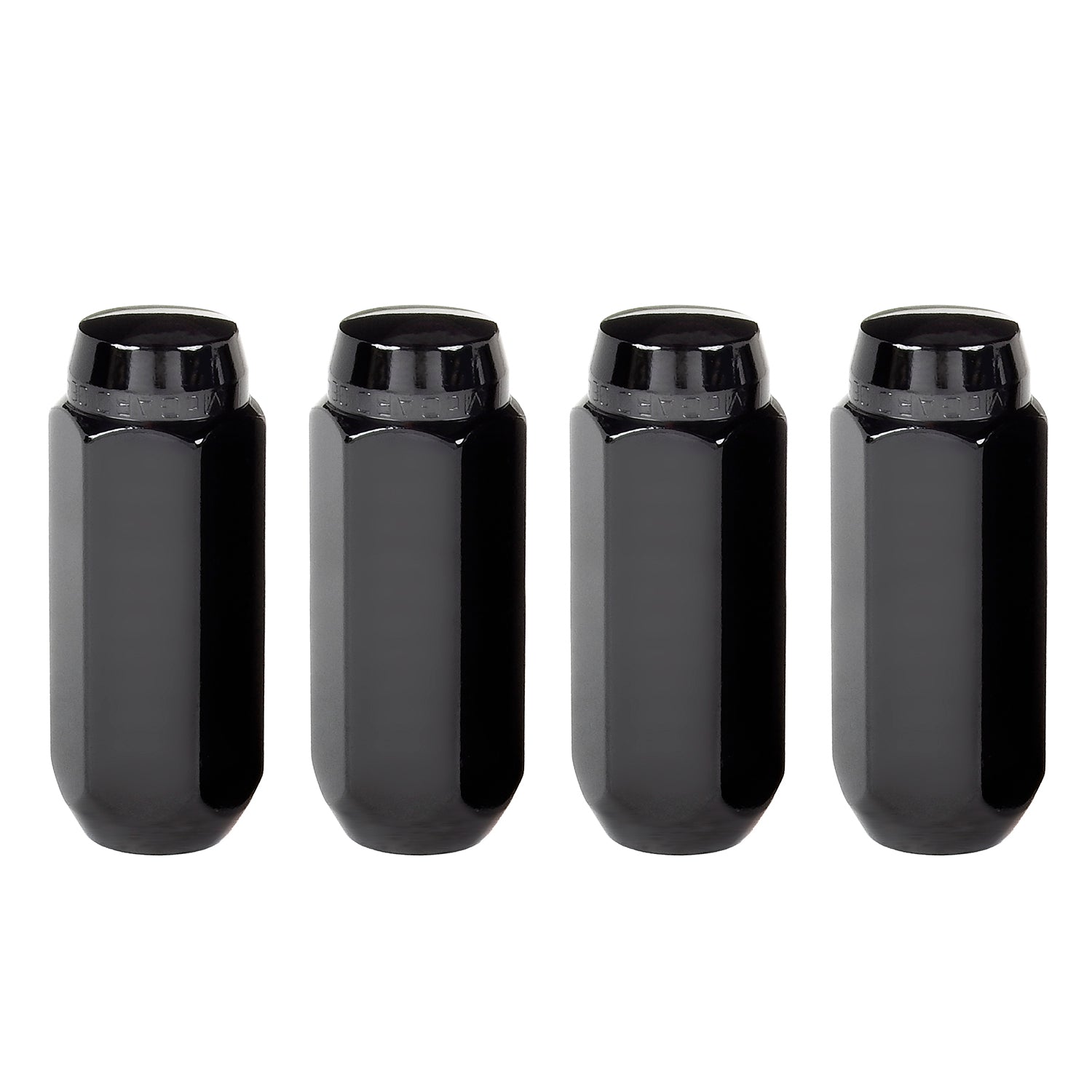 Cone Seat Style Hex Lug Nuts <br> M14 x 2.0 Thread, 13/16in Hex x 2.25in L