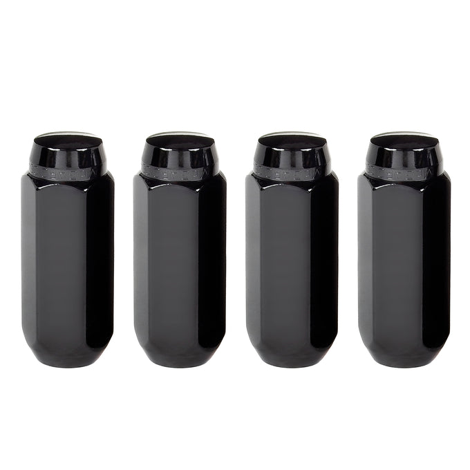 Cone Seat Style Hex Lug Nuts <br> M14 x 2.0 Thread, 13/16in Hex x 2.25in L