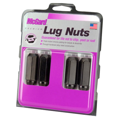 Cone Seat Style Hex Lug Nuts <br> M14 x 2.0 Thread, 13/16in Hex x 2.25in L
