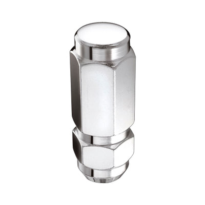 8-Pack Cone Seat Style Hex Lug Nuts <br> 9/16-18 Thread, 7/8in Hex x 2.50in L