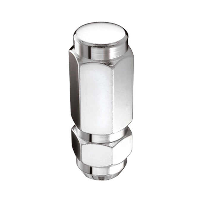 8-Pack Cone Seat Style Hex Lug Nuts <br> 9/16-18 Thread, 7/8in Hex x 2.50in L