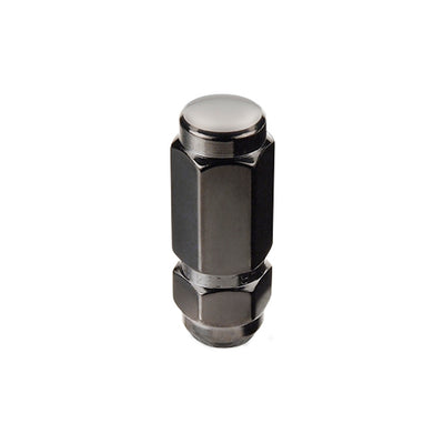 8-Pack Cone Seat Style Hex Lug Nuts <br> 9/16-18 Thread, 7/8in Hex x 2.50in L