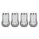 Cone Seat SplineDrive Lug Nut <br> M14 x 1.5 Thread, 22mm or 1.00in Hex x 1.648in L