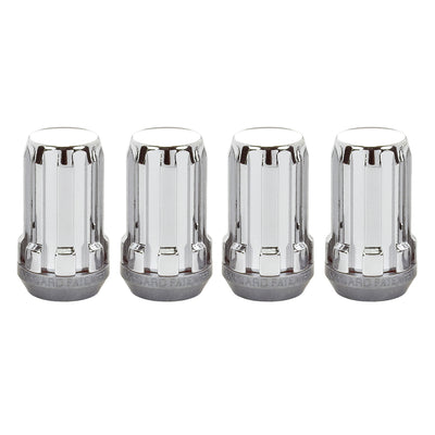 Cone Seat SplineDrive Lug Nut <br> M14 x 1.5 Thread, 22mm or 1.00in Hex x 1.648in L