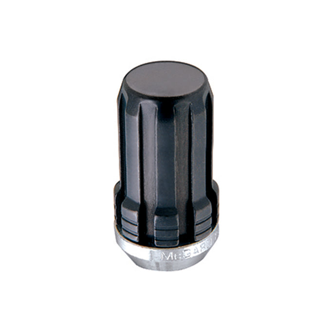 4-pack Tuner Style Cone Seat Lug Nuts <br> M14 x 1.5 Thread, 22mm or 1.00in Hex x 1.648in L