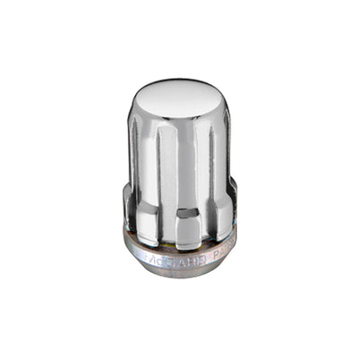 SplineDrive Cone Seat Lug Nut <br> M12 x 1.25 Thread, 13/16in Hex x 1.24in L