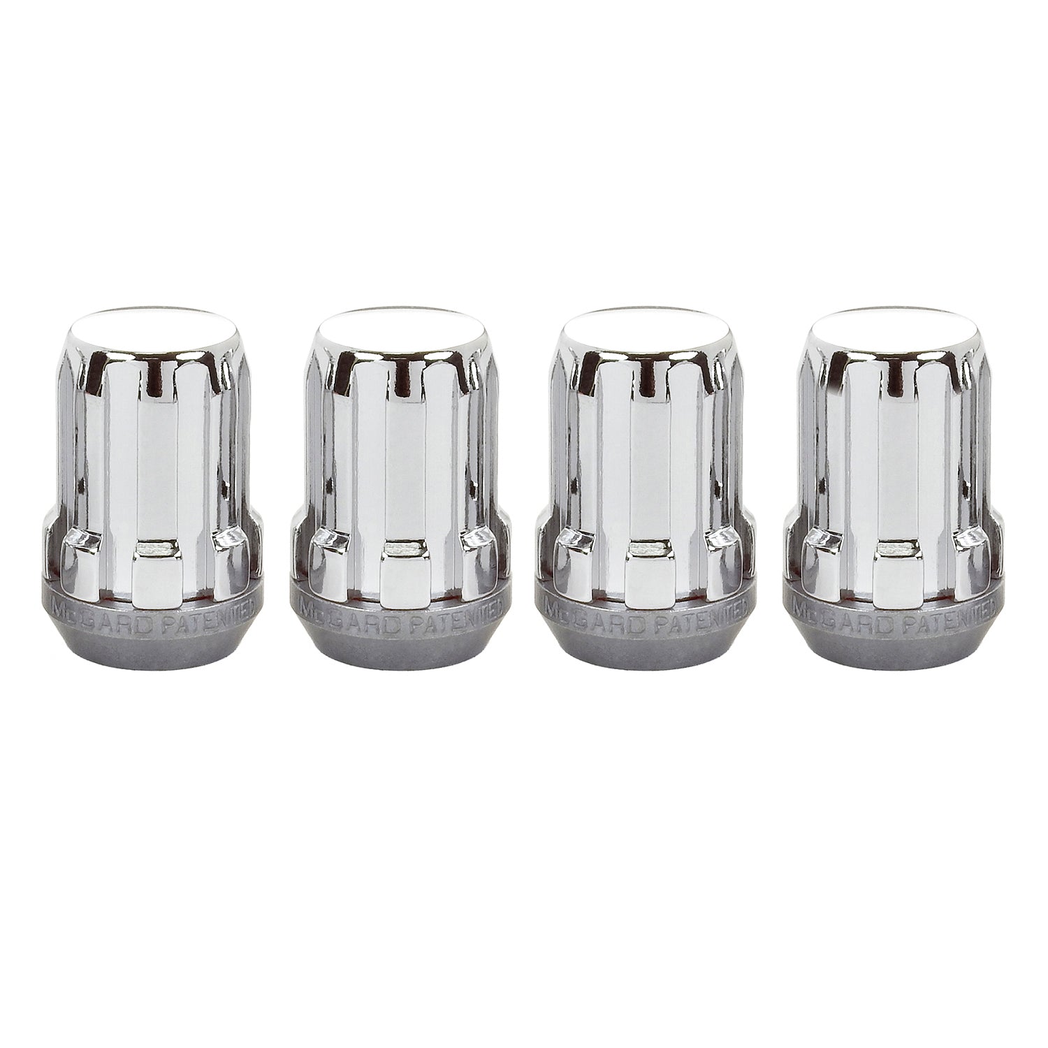 SplineDrive Cone Seat Lug Nut <br> M12 x 1.5 Thread, 13/16in Hex x 1.24in L