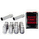 Tuner Style Cone Seat Wheel Installation Kit <br> M12 x 1.25 Thread, 13/16in Hex x 1.24in L