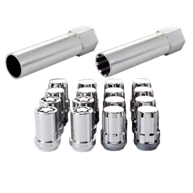 SplineDrive Cone Seat Wheel Installation Kit <br> M12 x 1.25 Thread, 13/16in Hex x 1.24in L