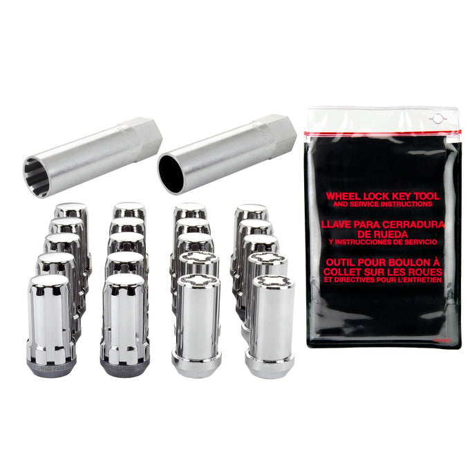 SplineDrive Cone Seat Wheel Installation Kit <br> M14 x 1.5 Thread, 22mm Hex x 1.648in L