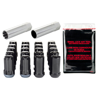 SplineDrive Cone Seat Wheel Installation Kit <br> M14 x 1.5 Thread, 22mm Hex x 1.648in L