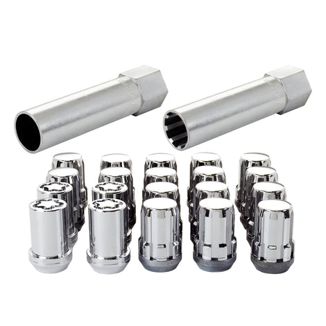 SplineDrive Cone Seat Wheel Installation Kit <br> M12 x 1.25 Thread, 13/16in Hex x 1.24in L