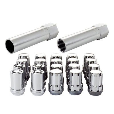 SplineDrive Cone Seat Wheel Installation Kit <br> M12 x 1.25 Thread, 13/16in Hex x 1.24in L