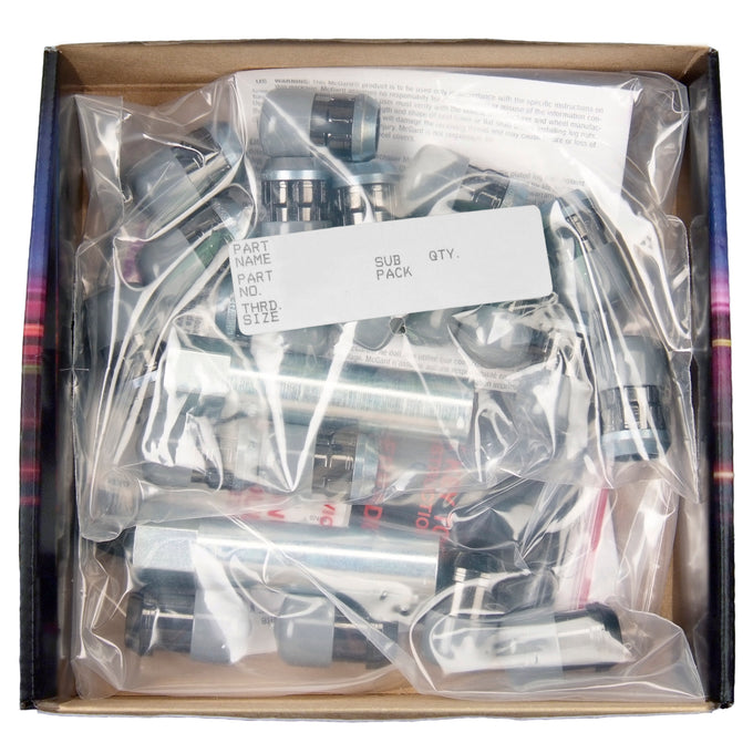 SplineDrive Cone Seat Wheel Installation Kit <br> M12 x 1.5 Thread, 13/16in Hex x 1.24in L