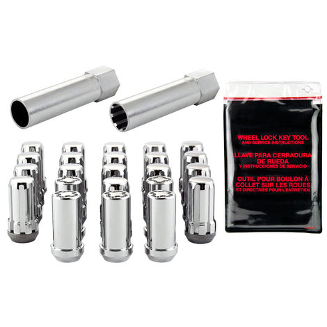 SplineDrive Cone Seat Wheel Installation Kit <br> M14 x 1.5 Thread, 22mm Hex x 1.648in L