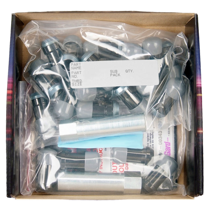 SplineDrive Cone Seat Wheel Installation Kit <br> M14 x 1.5 Thread, 22mm Hex x 1.648in L