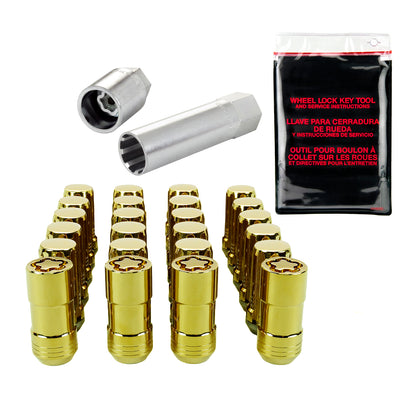 SplineDrive Cone Seat Wheel Installation Kit <br> M14 x 1.5 Thread, 1.00in Hex x 1.935in L
