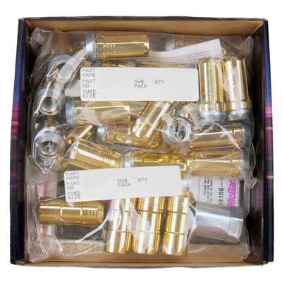 SplineDrive Cone Seat Wheel Installation Kit <br> M14 x 1.5 Thread, 1.00in Hex x 1.935in L