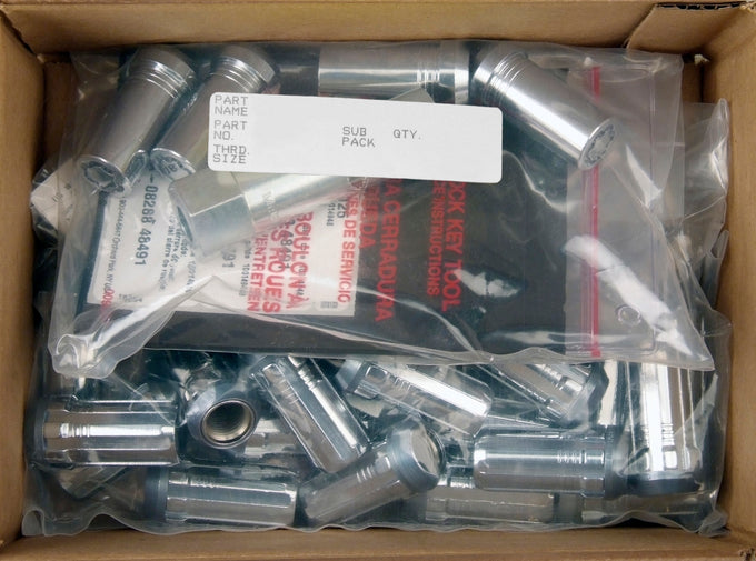 SplineDrive Cone Seat Wheel Installation Kit <br> M14 x 1.5 Thread, 1.00in Hex x 1.935in L