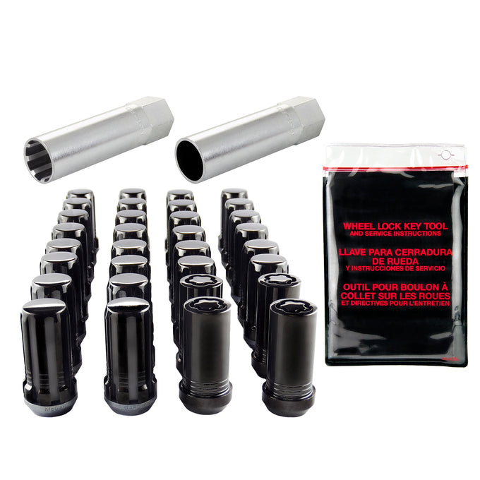 SplineDrive Tuner Cone Seat Wheel Installation Kit <br> M14 x 1.5 Thread, 1in Hex x 1.935in L