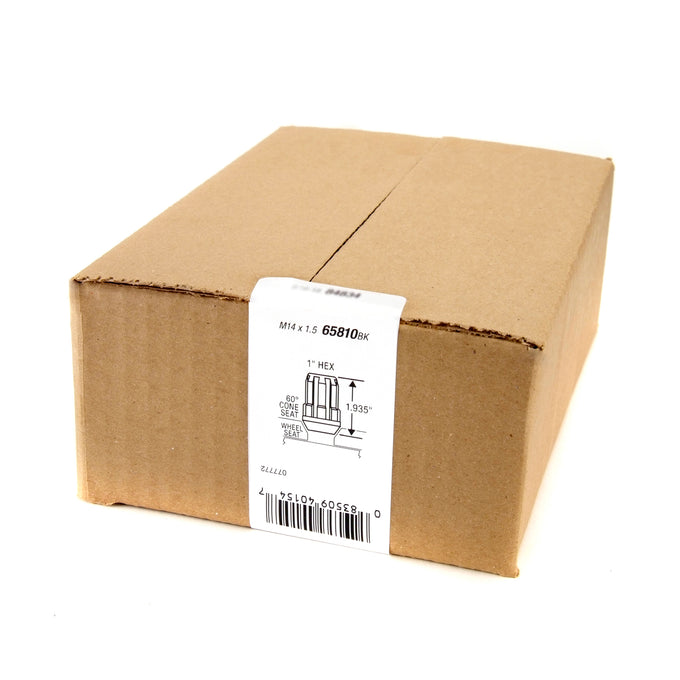 SplineDrive Tuner Cone Seat Wheel Installation Kit <br> M14 x 1.5 Thread, 1in Hex x 1.935in L