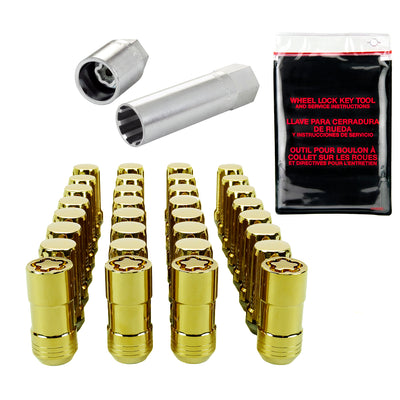 SplineDrive Cone Seat Wheel Installation Kit <br> M14 x 1.5 Thread, 1.00in Hex x 1.935in L