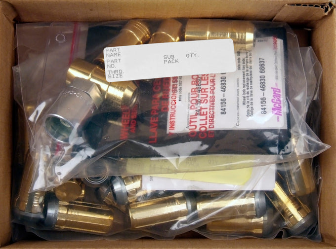 SplineDrive Cone Seat Wheel Installation Kit <br> M14 x 1.5 Thread, 1.00in Hex x 1.935in L