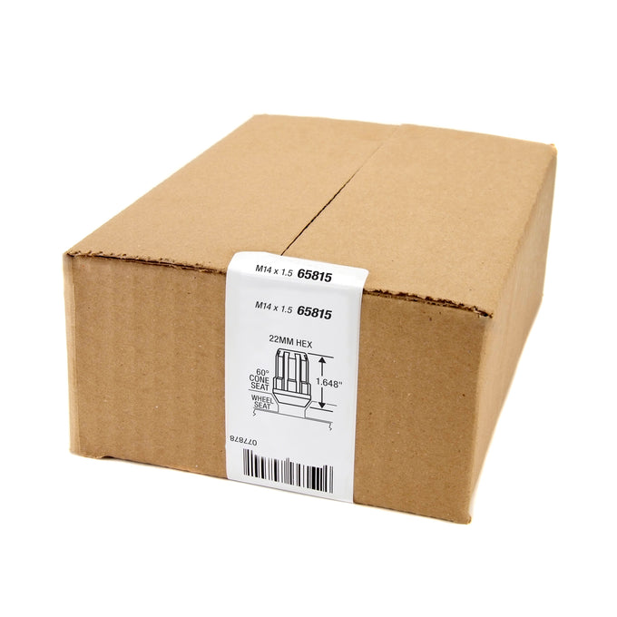 SplineDrive Cone Seat Wheel Installation Kit <br> M14 x 1.5 Thread, 22mm Hex x 1.648in L