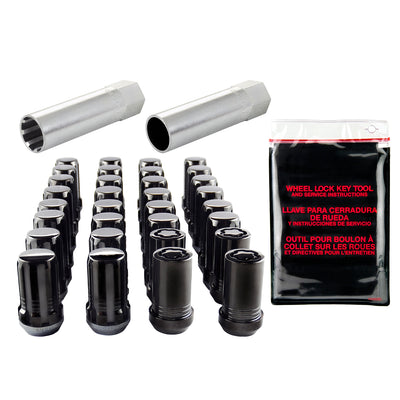 SplineDrive Tuner Cone Seat Wheel Installation Kit <br> M14 x 1.5 Thread, 22mm Hex x 1.648in L