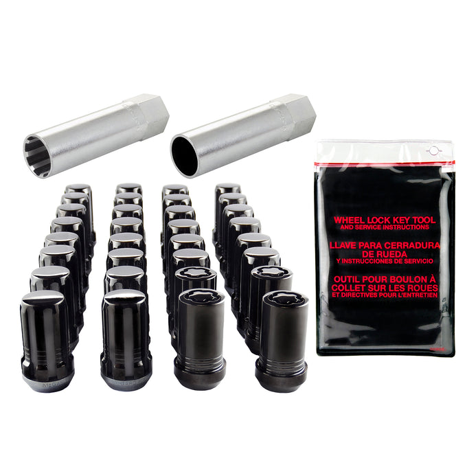 SplineDrive Tuner Cone Seat Wheel Installation Kit <br> M14 x 1.5 Thread, 22mm Hex x 1.648in L