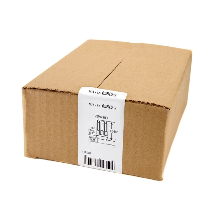 SplineDrive Tuner Cone Seat Wheel Installation Kit <br> M14 x 1.5 Thread, 22mm Hex x 1.648in L
