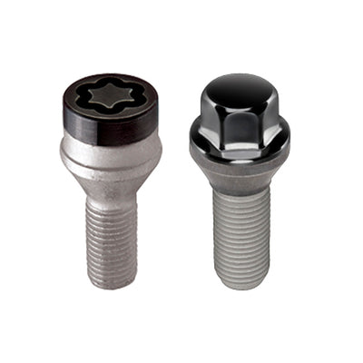 Wheel Installation Kit 5 Lug w/ Locks Radius Seat <br> M14 x 1.5, 17mm Hex, 28.0mm Shank Length