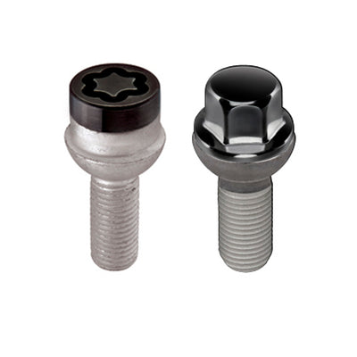 Wheel Installation Kit 5 Lug w/ Locks Radius Seat <br> M14 x 1.5, 17mm Hex, 26.3mm Shank Length