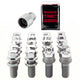 Wheel Installation Kit 5 Lug w/ Locks Radius Seat <br> M14 x 1.5, 17mm Hex, 27.5mm Shank Length
