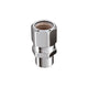 Drag Racing Short Shank Hex Lug Nuts <br> M12 x 1.5 Thread, 13/16in Hex x 1.60in L