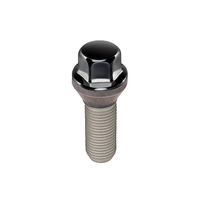 Cone Seat Wheel Hex Lug Bolts <br> M14 x 1.5, 17mm Hex, 28.0mm Shank Length