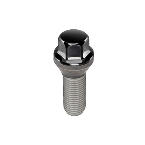 Cone Seat Wheel Hex Lug Bolts <br> M12 x 1.25, 17mm Hex, 22.0mm Shank Length