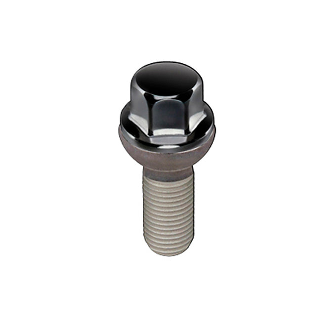 Radius Seat Wheel Hex Lug Bolts <br> M14 x 1.5, 17mm Hex, 26.3mm Shank Length