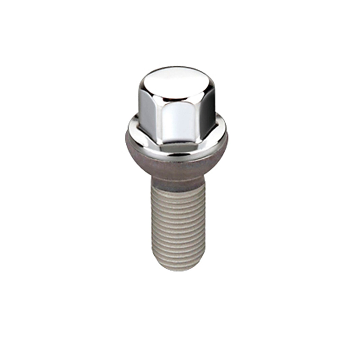 Radius Seat Wheel Hex Lug Bolt <br> M14 x 1.5, 17mm Hex, 35.4mm Shank Length