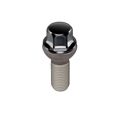 Radius Seat Wheel Hex Lug Bolts <br> M14 x 1.5, 17mm Hex, 35.4mm Shank Length