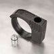 Tailgate Lock <br> 1/4 Square Drive Hex, 2.125 H X 2.763 L X 0.703 W