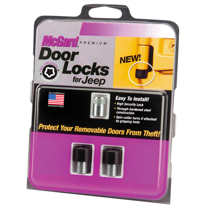 Jeep Wrangler 2 Door Lock Set <br> M6 x 1.0 Thread£¬1/4 Square Drive Hex, 1.035 L
