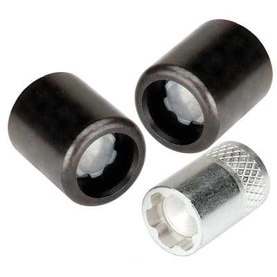 Jeep Wrangler YJ 2 Door Locks <br> 5/16-18 Thread, 1/4 Square Drive Hex, 1.035 L