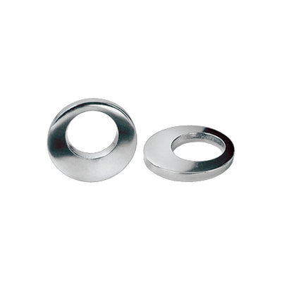 10 Pack Stainless Steel Cragar Offset Washers <br> 0.697 ID X 1.248 in OD, 0.164 Thickness