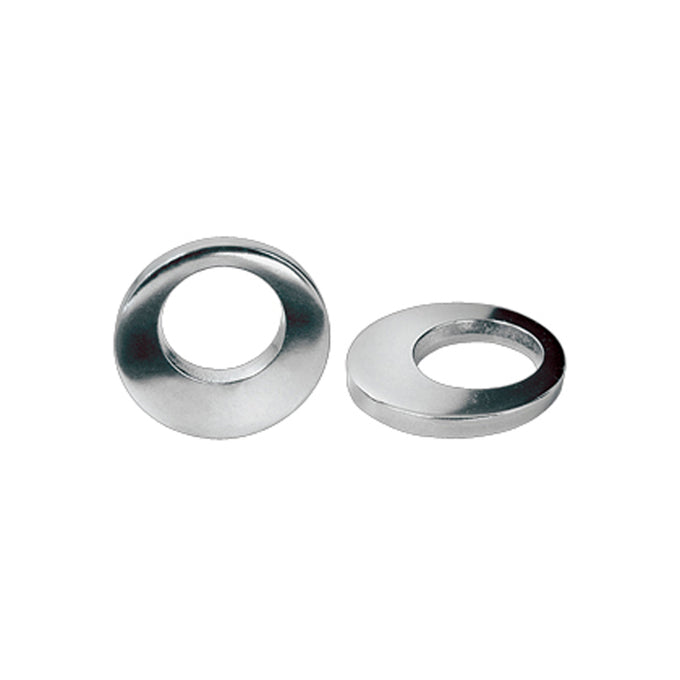 10 Pack Stainless Steel Cragar Offset Washers <br> 0.697 ID X 1.248 in OD, 0.164 Thickness