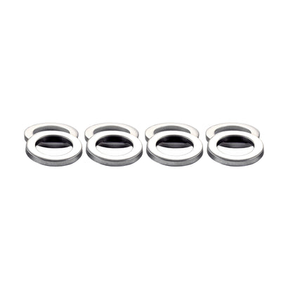 8 Pack Stainless Steel Duplex MAG Washers <br> 0.75 ID X 1.125 in OD, 0.125 Thickness