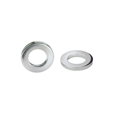 Box of 100 Stainless Steel Cragar Center Washers <br> 0.695 ID X 1.224 in OD, 0.164 Thickness