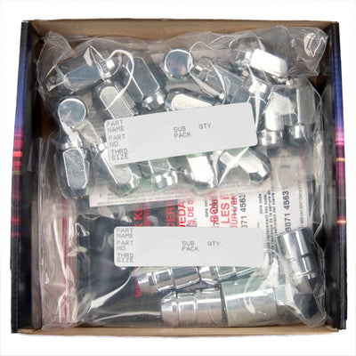 Cone Seat Exposed Style Wheel Installation Kit <br> 1/2-20 Thread, 13/16in Hex x 1.50in L