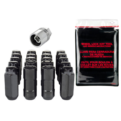 Cone Seat Exposed Style Wheel Installation Kit <br> M14 x 2.0 Thread, 13/16in Hex x 2.25in L