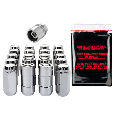 Cone Seat Exposed Style Wheel Installation Kit <br> 9/16-18 Thread, 13/16in Hex x 1.75in L